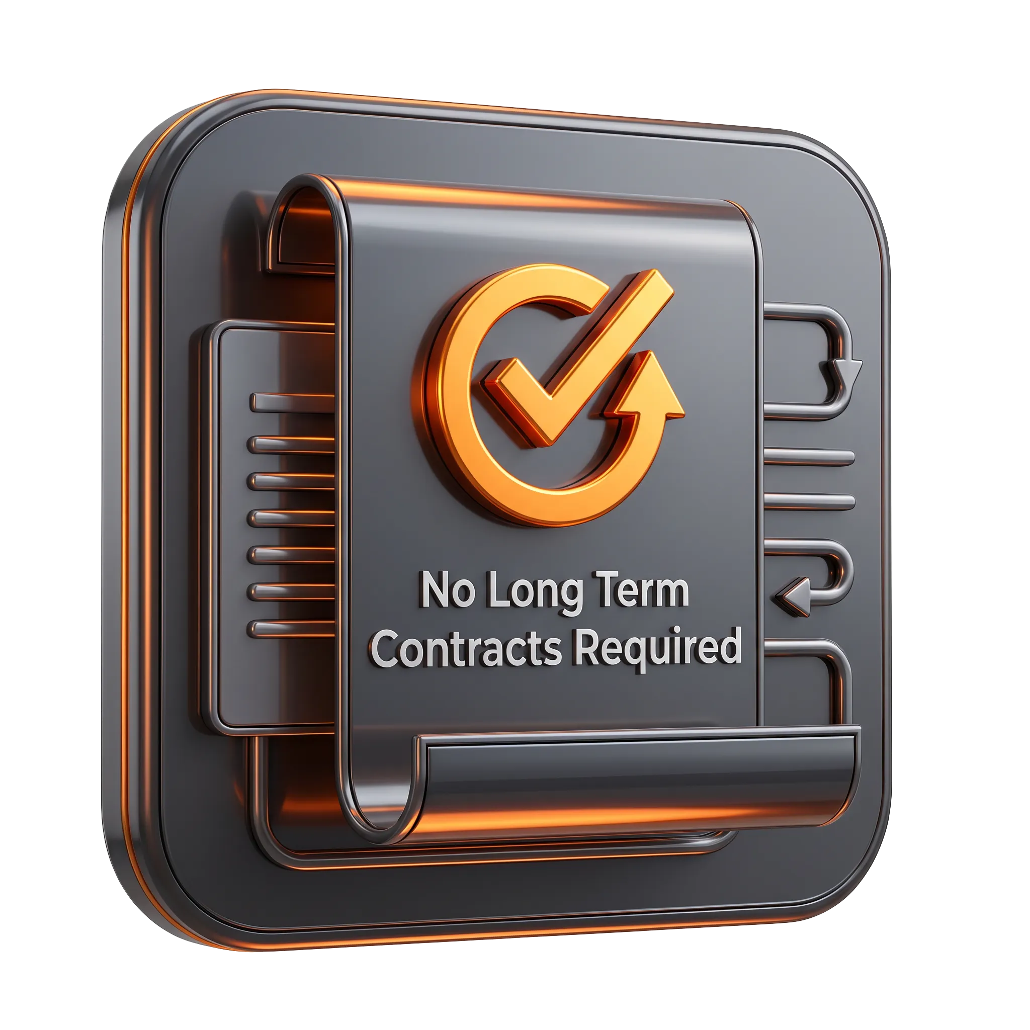 No Long-Term Contracts Required